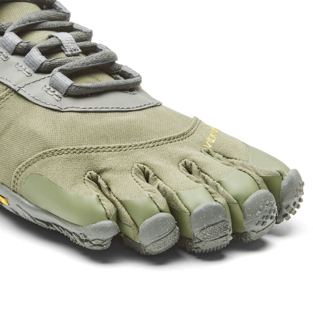 Zapatos De Trail Mujer Verde Oliva - FiveFingers V-Trek Insulated - ZURIOY-490
